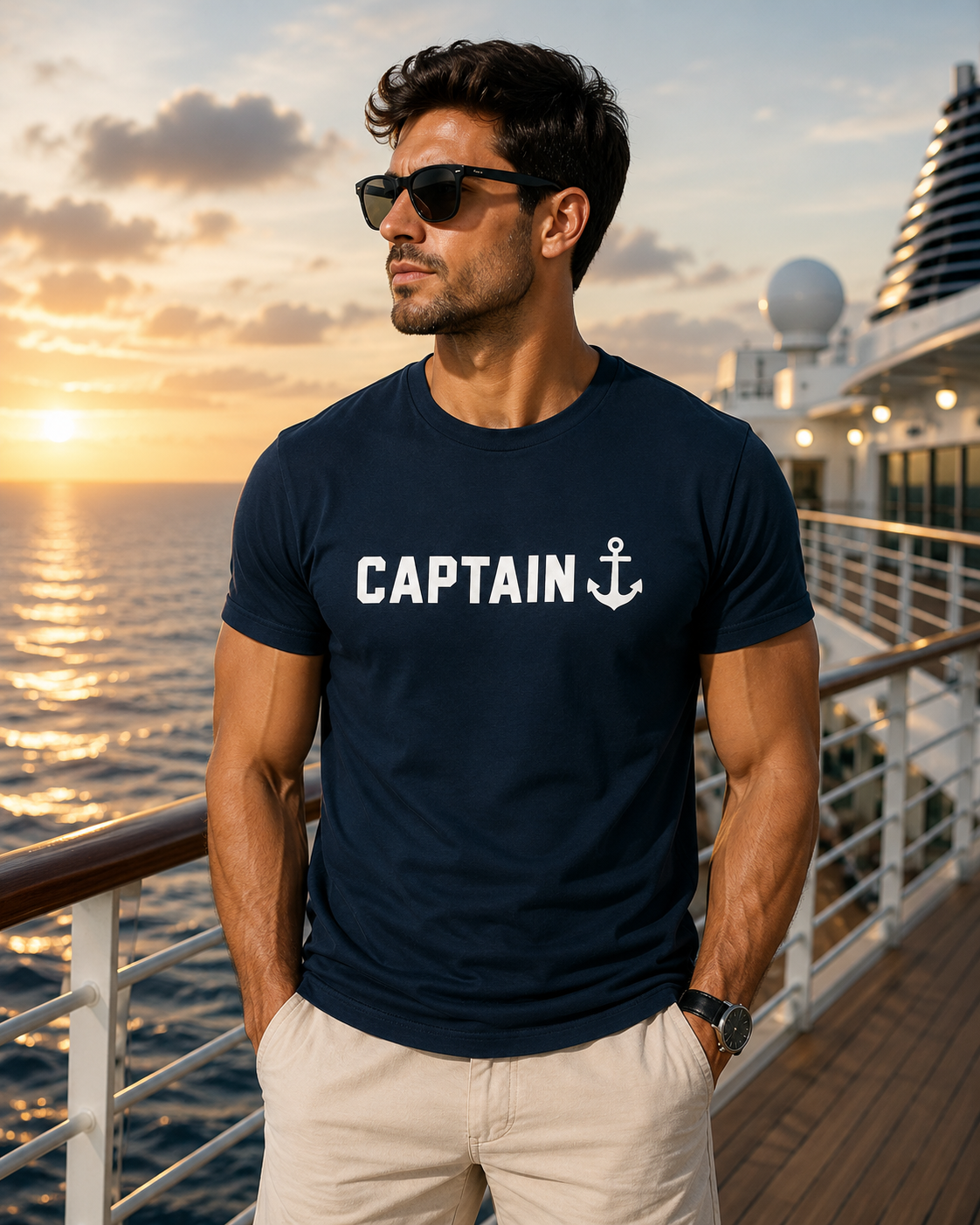 Captain Anchor Tee