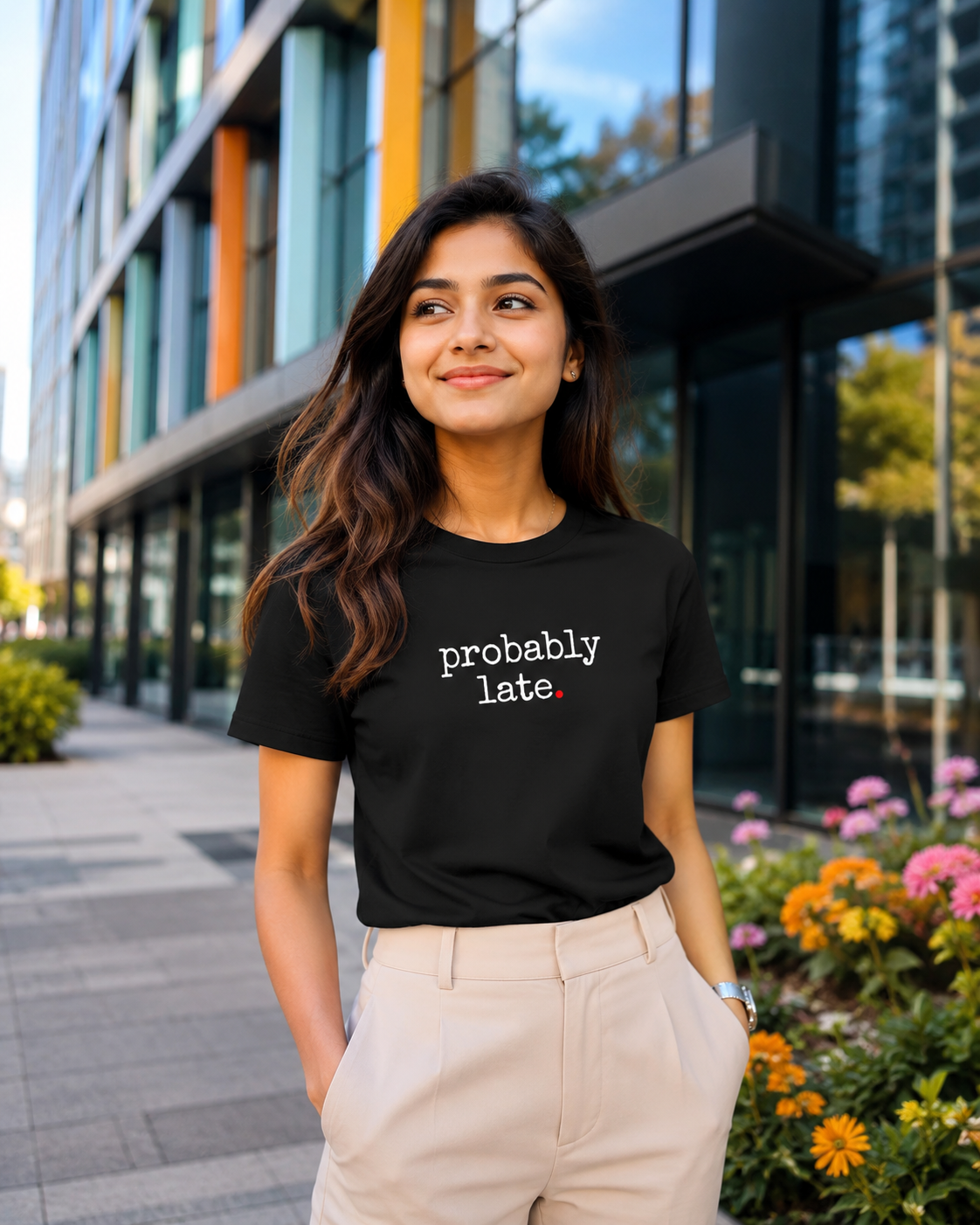 Probably Late Tee