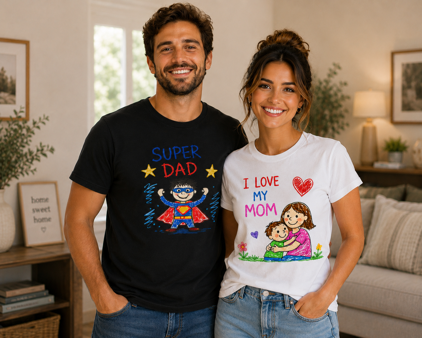 Super Dad & I Love My Mom Set